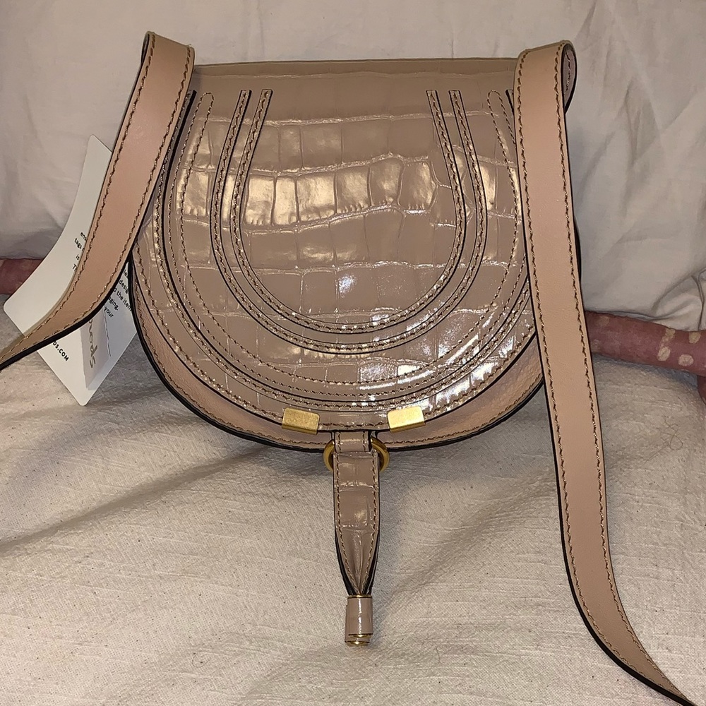 Chloe Mini Marcie Saddle Crossbody